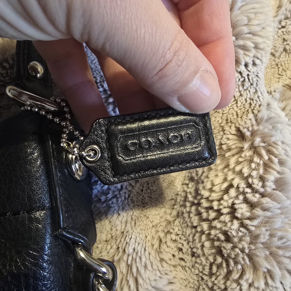 COACH Leather Hobo Purse - Picture 2 of 7